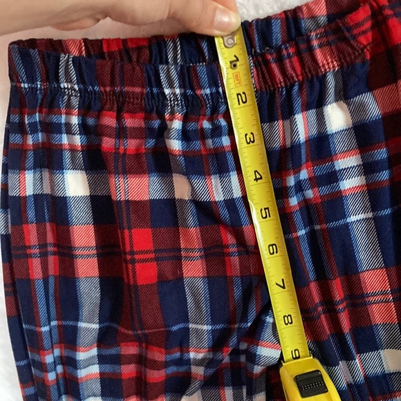 Plaid Pattern Flare Bottoms - Picture 4 of 6
